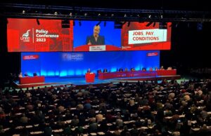 Unite the Union Policy Conference nutzte AV Stumpfl Vario