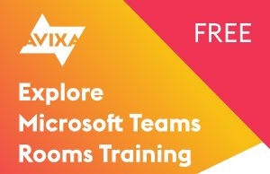 Avixa bietet Schulungen für Microsoft Teams Rooms