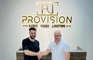 GLP erweitert sein Vertriebsnetz im Nahen Osten Kevin Boujikian mit Stefan Wagner (von links, Foto: Provision AVL)