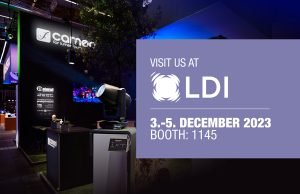 Cameo stellt Neuheiten auf der LDI 2023 vor Cameo auf der LDI (Foto: Adam Hall)