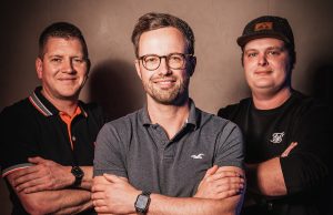 Nils Ottmann übernimmt Geschäftsführung bei the live company Raphael Berndzen, Nils Ottmann und Nikos Kötting (von links, Foto: the live company)