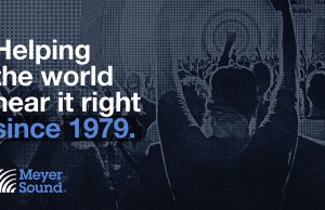 Meyer Sound wird 45: Neues Branding und Logo zum Geburtstag Visual mit neuem Logo von Meyer Sound (Foto: Meyer Sound)