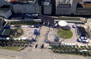 Leipziger Messe realisiert zur Fußball-EM die Fan Zone Augustusplatz Geplante Fan Zone Augustusplatz (Fotos: Stadt Leipzig 2024)