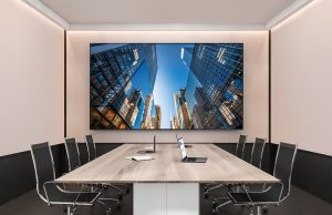 Samsung launcht Supersize Stand Alone-Display QE98C QE98C Display (Foto: Samsung)