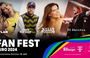 FKP Scorpio, Pro Events und Telekom realisieren das Fan Fest Euro Visual zum Fan Fest Euro 2024 (Foto: Deutsche Telekom)