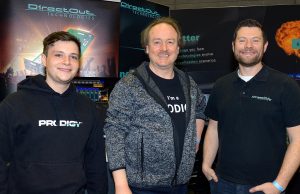 pomtec ist neuer Distributor für DirectOut in Österreich aStan Uhlig (DirectOut), Peter Moritz (pomtec) und Jan Ehrlich (DirectOut) (von links, Foto: DirectOut)