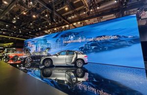 Hibino unterstützte Mercedes-Benz auf der Auto China 2024