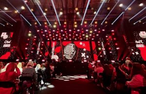 OMR Festival in Hamburg mit Videotechnik von Hibino OMR Red Stage