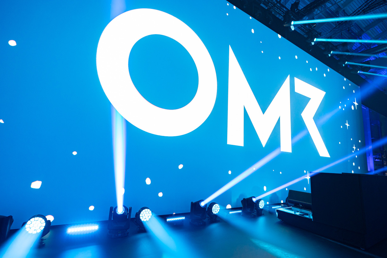 Cameo Oron H2 auf dem OMR Festival (Fotos: PRG AG Deutschland/Detlev Klockow)