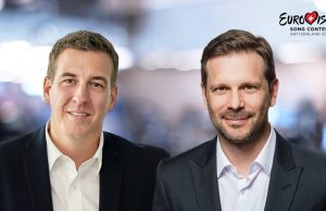 Executive Producer für den ESC 2025 in der Schweiz stehen fest Moritz Stadler und Reto Peritz (von links, Foto: SRG SSR)