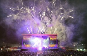 Energieversorgung und Platzbeleuchtung für Kessel Festival