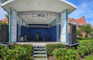 Eventmuschel Juist mit neuer dbTechnologies-Beschallungsanlage Kurverwaltung Juist mit neuer Beschallungsanlage von dbTechnologies (Fotos: dbTechnologies)