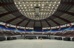 Neue LED-Bande in der Westfalenhalle eingeweiht Neue LED-Bande in der Westfalenhalle (Foto: Westfalenhallen Unternehmensgruppe)