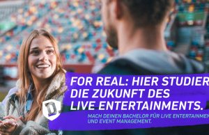 Neuer Event-Studiengang D.College: Erste Speaker stehen fest Visual zum Bachelorstudiengang im Bereich Live Entertainment and Event Management (Foto: D.Live)