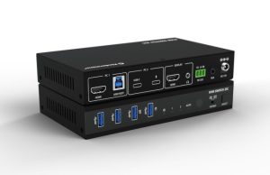 Kindermann präsentiert zwei neue Signalmanagement-Produkte KVM Switch 21C (Foto: Kindermann)