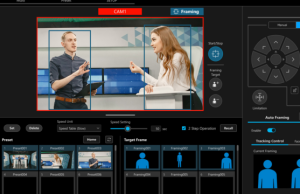 Panasonic kündigt Auto-Framing-Funktion für PTZ-Kameras an Auto-Framing für Panasonic PTZ-Kameras (Foto: Panasonic)