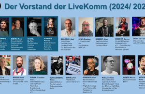 Neuer LiveKomm-Vorstand (Foto: LiveKomm)