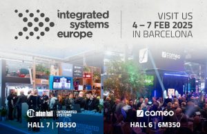 Adam Hall Group mit zwei Ständen bei der ISE 2025 Adam Hall bei der ISE 2025 (Foto: Adam Hall Group)