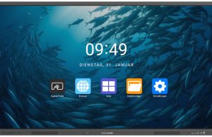 Neues Interactive Whiteboard (Foto: heinekingmedia)