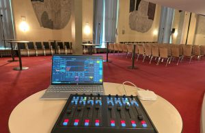 Neues Lawo crystal-Mischpult für das Opernhaus Düsseldorf Neues Lawo crystal-Mischpult im Opernhaus Düsseldorf (Foto: Lawo)