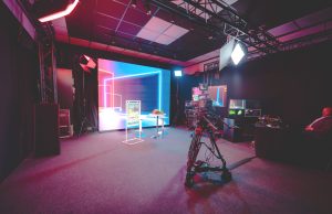 Virtuelle Studiowelten 2024 im Samsung LED-Showroom Virtuelle Studiowelten 2024 (Fotos: Samsung)