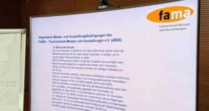 FAMA-Fortbildung Veranstaltungsleitung am 8. Mai FAMA Seminar Veranstaltungsleitung (Foto: FAMA)
