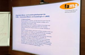 Nächstes FAMA Seminar Veranstaltungsleitung am 24. Januar FAMA Seminar Veranstaltungsleitung (Foto: FAMA)