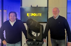 Focon Showtechnic feiert 20 Jahre Expolite Detlef Wiedenhöft und Frank Rethmann (Foto: Focon Showtechnic)