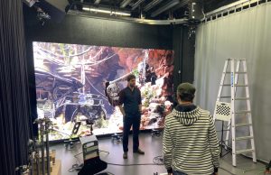 HFF nimmt Deutschlands erste Sony Verona LED-Wall in Betrieb LED-Wall aus Verona von Sony bei der HFF (Foto: Sony)