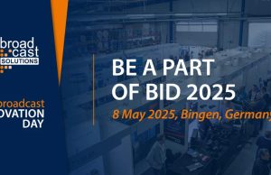 Broadcast Solutions zum lädt zum Broadcast Innovation Day Broadcast Innovation Day 2025 (Grafik: Broadcast Solutions GmbH)
