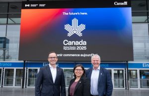 Deutsche Messe und 4Dmagic installieren LED-Walls Deutsche Messe setzt auf LED-Walls auf dem Messegelände (Foto: Deutsche Messe AG)