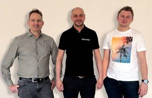 Die Dozenten Christian Kopper, Daniel Weigand und Leo Künne (von links, Foto: b-trend.academy)