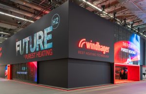 PRG stattet Messestände auf der ISH 2025 in Frankfurt aus Windhager auf der ISH 2025 (Foto: PRG)