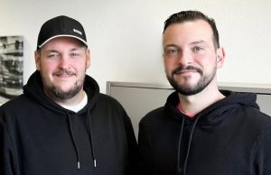 VIA Music Germany baut Bereich Booking & Live-Entertainment aus Marcel Pieofke mit Daniel Hahn (von links, Foto: VIA Music Germany)