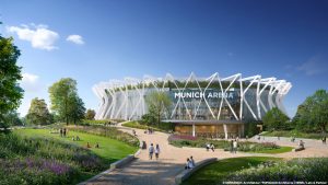 Geplante Munich Arena (Foto: SWMunich)