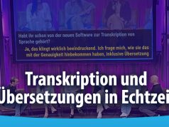 schoko pro PolyScript für Live-Transkript und -Übersetzung