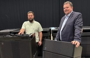 Audio Werft investiert in Kling & Freitag Sequenza 8 Audio Werft-Projektmanager Jannes Steinkühler und Geschäftsführer Matthias Mehler (von links, Foto: Audio Werft)