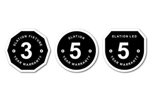 Elation erweitert Garantieabdeckung für zentrale Produktserien (Grafik: Elation)