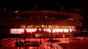 LED-Medienfassade der Arena Milano (Fotos: LaFata&Bruno)