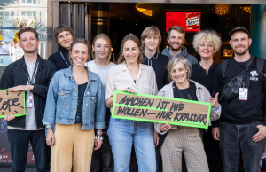 Konferenz „Sustain!“ beim Reeperbahn Festival 2025 Das Team von Green Events Hamburg, RBF und The Changency (Foto: Joshua Meeko)