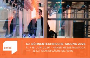 Bookingstart für die Bühnentechnische Tagung 2026 in Rostock Bühnentechnische Tagung 2026 (Foto: DTHG)
