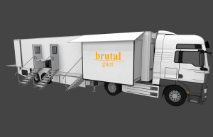 Broadcast Solutions realisiert Ü-Wagen S12 für brutal güet Der neue Übertragungswagen S12 (Fotos: brutal güet)