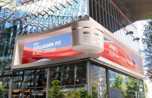 Hygh eröffnet 243 Quadratmeter-Display am Potsdamer Platz L’Oréal-Kampagne am Potsdamer Platz (Foto: Hygh)