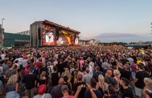 Bremer Bürgerweide zieht Bilanz zum Open-Air-Sommer Schon 2018 waren Die Toten Hosen auf der Bürgerweide (Foto: M3B GmbH/Jan Rathke)