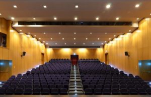 Theater am Dannhalm in Jever tritt dem EVVC bei Saal im Theater am Dannhalm (Foto: Stadt Jever)