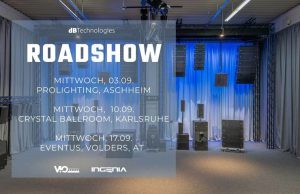 dBTechnologies Roadshow für Rental- und Install-Anwender