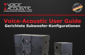 Voice-Acoustic mit Handbuch für Subwoofer-Konfigurationen Cover des neuen Handbuchs (Foto: Voice-Acoustic)