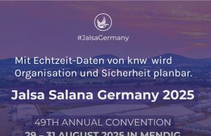 knw. Echtzeitanalyse für Jalsa Salana mit 40.000 Besuchern