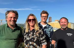 DEAG steigt beim Metal-Festival Rockharz ein Benedikt Alder (Executive Vice President Festivals der DEAG), Daniela Glogner (Geschäftsführerin Veruga, Gründerin des Rockharz) Oliver Hoppe (Geschäftsführer Wizard Live), Thorsten „Buddy“ Kohlrausch (Geschäftsführer Veruga, Gründer des Rockharz) (von links, Foto: Claudia Surel)