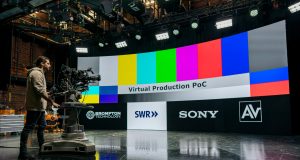 SWR-Projekt „Virtual Production“ setzt auf Sony LED-Wand Das Projekt läuft im SWR Baden-Baden Studio 6 (Fotos: SWR/Christian Koch)